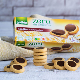 Gullon zero tartellette con cioccolato fondente senza zucchero