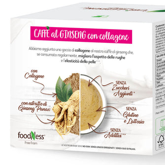 Caffè ginseng con collagene Dolce gusto