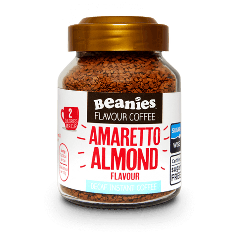 Caffè solubile decaffeinato Amaretto e mandorle - Beanies