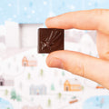 Cioccolato fondente calendario avvento senza zucchero