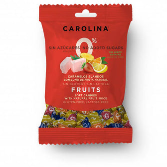 Caramelle mou alla frutta senza zucchero