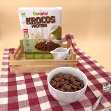 Cereali proteici al cioccolato ripieni Krocos Gonuts