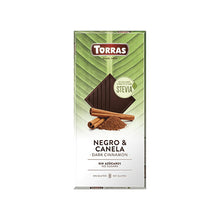 Cioccolato fondente alla cannella dolcificato con eritritolo e stevia - Torras