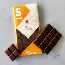 Cioccolato al latte belga senza zucchero senza glutine- Sweet Switch