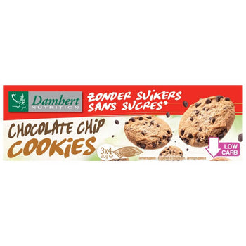 Biscotti con gocce di cioccolato senza zucchero