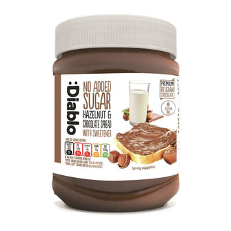 Crema al cacao e nocciola senza zucchero Diablo