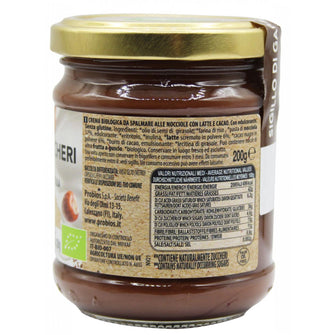 Crema gusto gianduia senza zucchero biologica valori - Probios