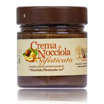 Crema di nocciola piemontese e cacao con eritritolo 