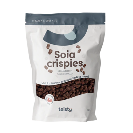 Crispies proteici vegan cacao e cocco - Teisty