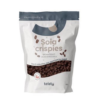 Crispies proteici vegan cacao e nocciola - Teisty