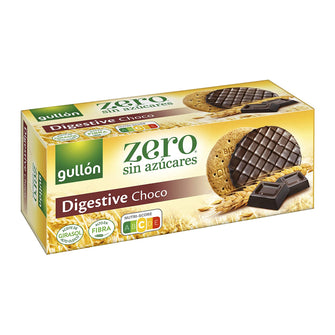 Digestive glassate cioccolato senza zucchero Gullon