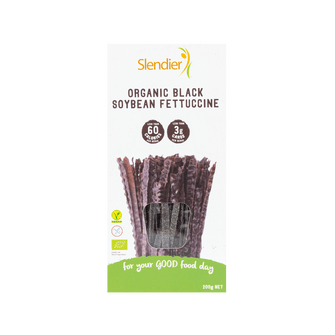 Fettuccine soia nera bio Slendier 