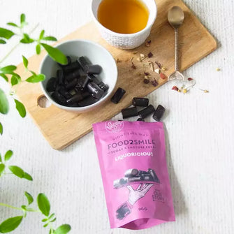 Liquoricious caramelle gommose senza zucchero - Food2Smile