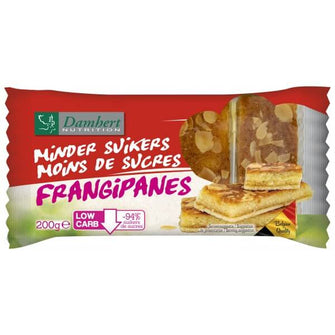 Torta frangipane senza zucchero Damhert