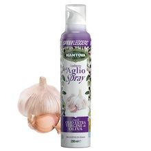Olio extra vergine di oliva spray aromatizzato all'aglio - Sprayleggero