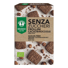 Biscotti cacao senza zucchero biologici 