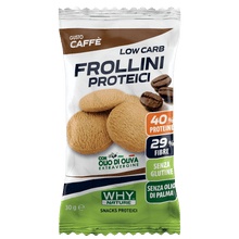 Frollini proteici low carb al caffè - Why Nature