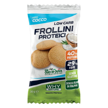 Frollini proteici al cocco low carb