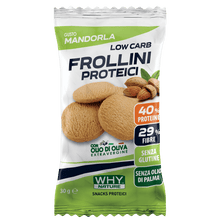 frollini proteici low carb alla mandorla 