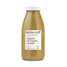 Gaspacho di zucchine e basilico biologico