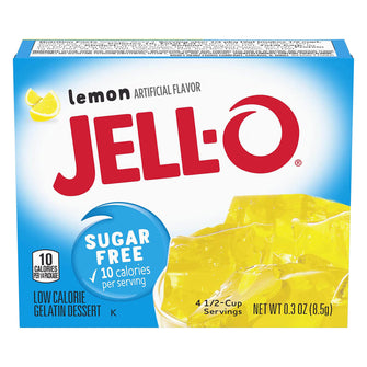 Gelatina al limone senza zucchero - Jell-O