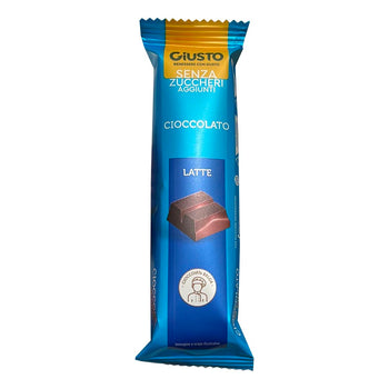 Giusto Cioccolato al latte senza zuccheri aggiunti 42g