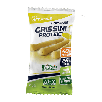 Grissini proteici naturali low carb 
