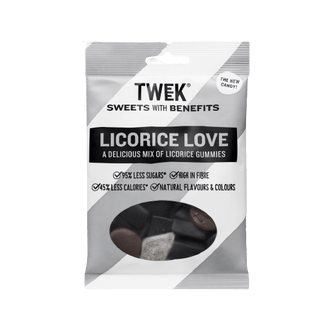 Liquirizia caramelle senza zucchero Tweek