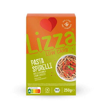 Pasta low carb bio senza glutine Spirelli Lizza