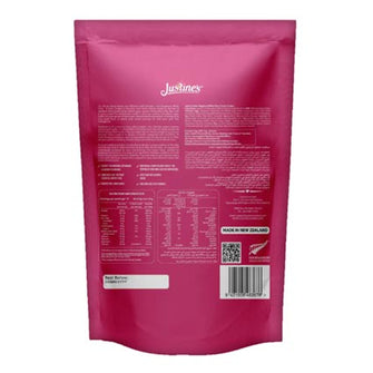 Busta 12 * 25 g Mini keto biscotti proteici al Lampone e cioccolato bianco valori - Justine's