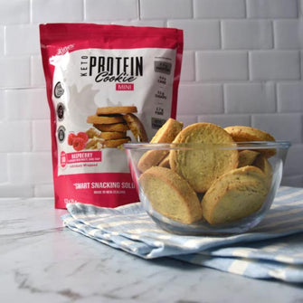 Mini cookies Lampone cioccolato bianco- Justine's