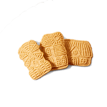 Mini speculoos al burro senza zucchero