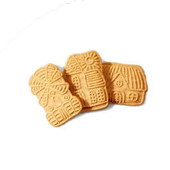 Mini speculoos al burro senza zucchero