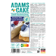 Mix per torta e pancake low carb senza glutine adams brot