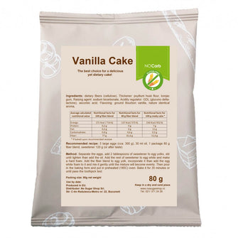 Mix per torta low carb alla vaniglia - NoCarb