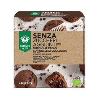 Muffin al cioccolato senza zucchero Probios