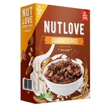 Nutlove Crunchy Flakes al cacao - All Nutrition