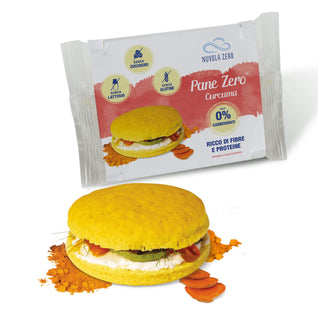 Pane zero carboidrati Nuvola Zero alla curcuma