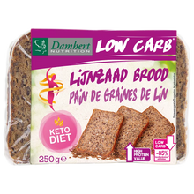 Pane low carb ai semi di lino - Damhert