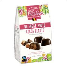 Praline cioccolato e nocciola senza zucchero bio