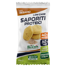 Snack sesamo low carb saporiti why nature 
