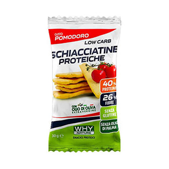 Schiacciatine low carb proteiche al pomodoro 