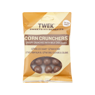 Snack di palline di mais al cioccolato senza zucchero Tweek
