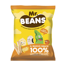 Snack di legumi italiani al formaggio light Mr Beans 