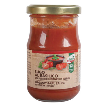 Sugo pomodoro basilico italiano biologico 