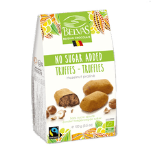 Tartufi alle nocciole bio senza zucchero