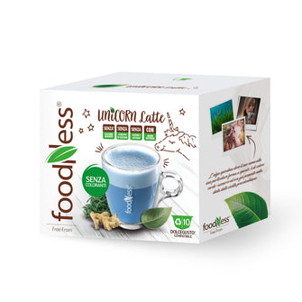 Unicorn latte con spirulina Dolce gusto