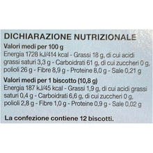 Valori cookies al cacao senza zucchero Cereal