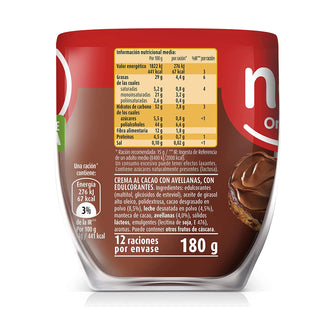 Nocilla Zero senza zucchero valori