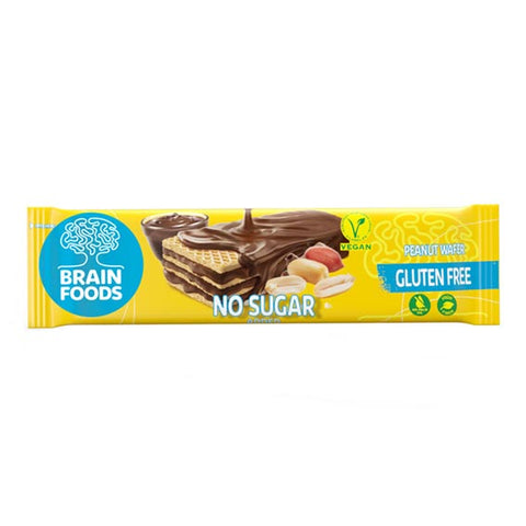 Wafer senza glutine alle arachidi - Brain Foods